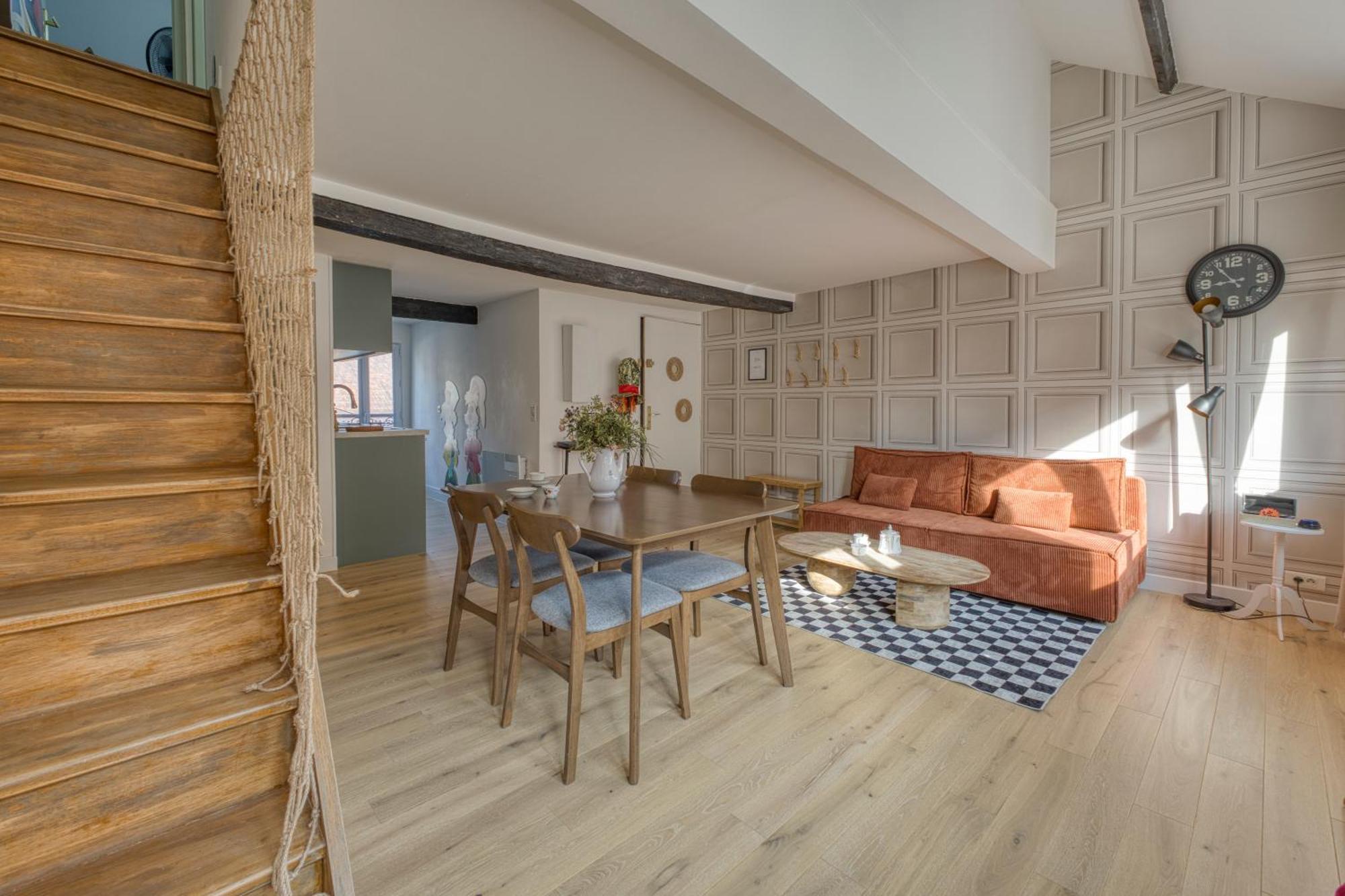 Le Reve D'Alice Apartment Meaux Bagian luar foto