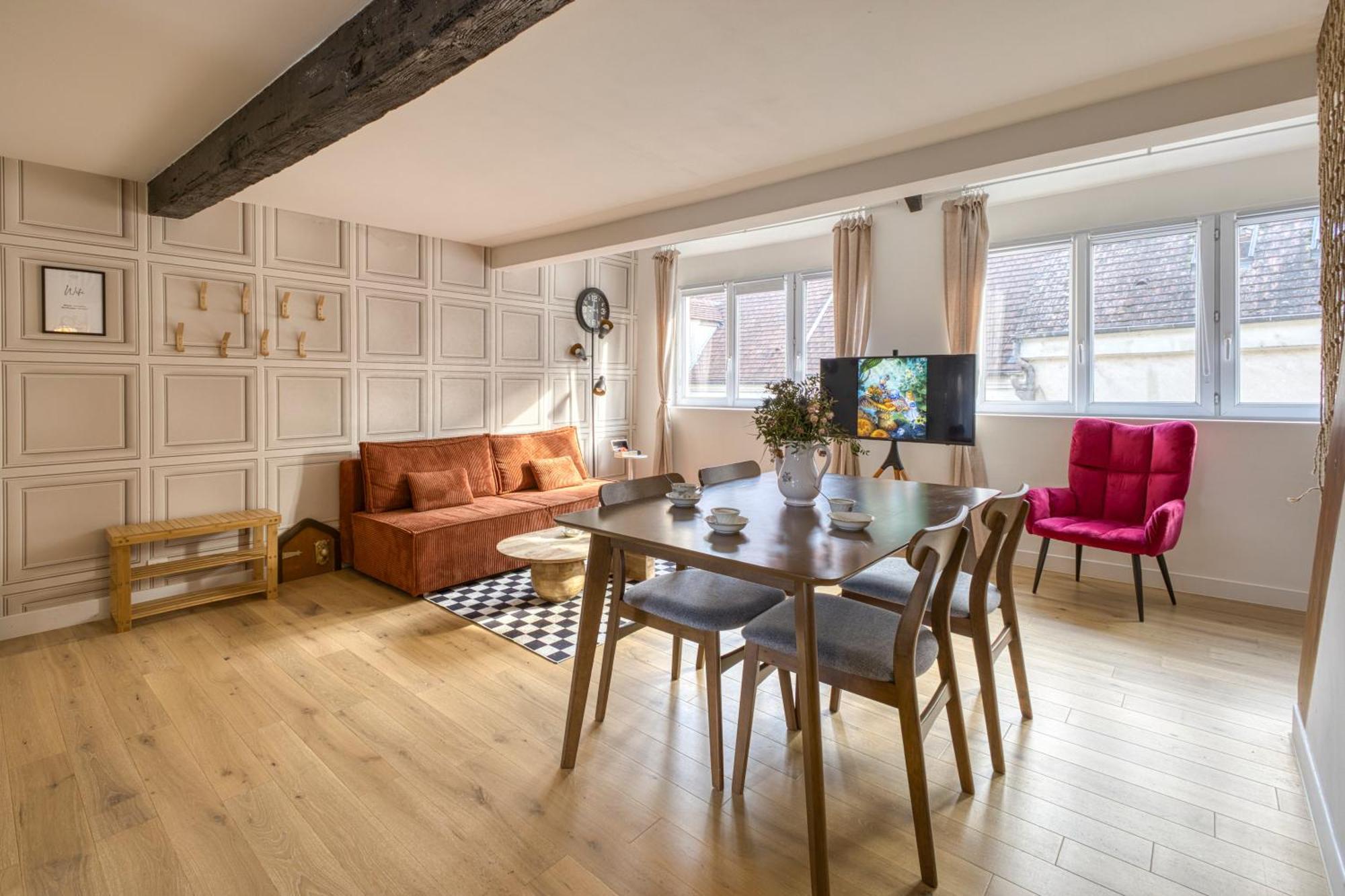 Le Reve D'Alice Apartment Meaux Bagian luar foto